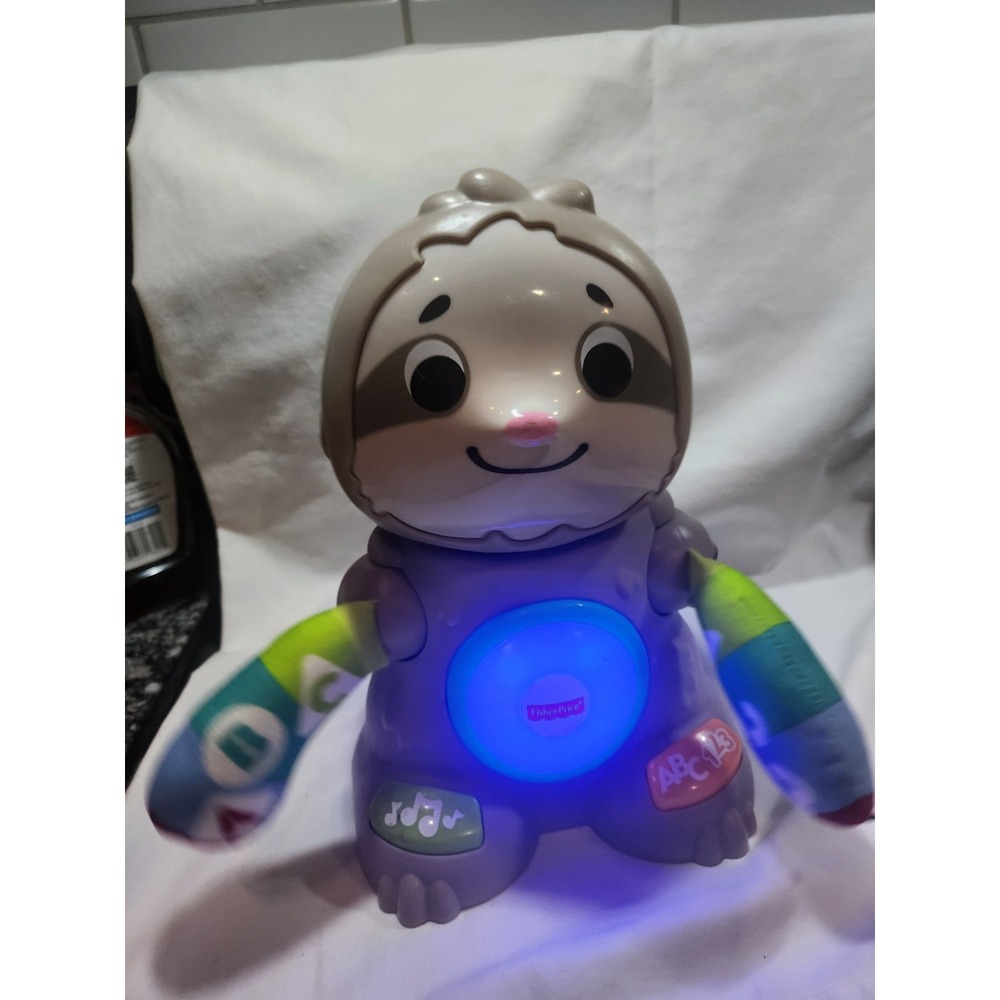 Fisher-Price Linkimals Smooth Moves Sloth, Interactive Music and Lights (Works!) - Picture 15 of 16